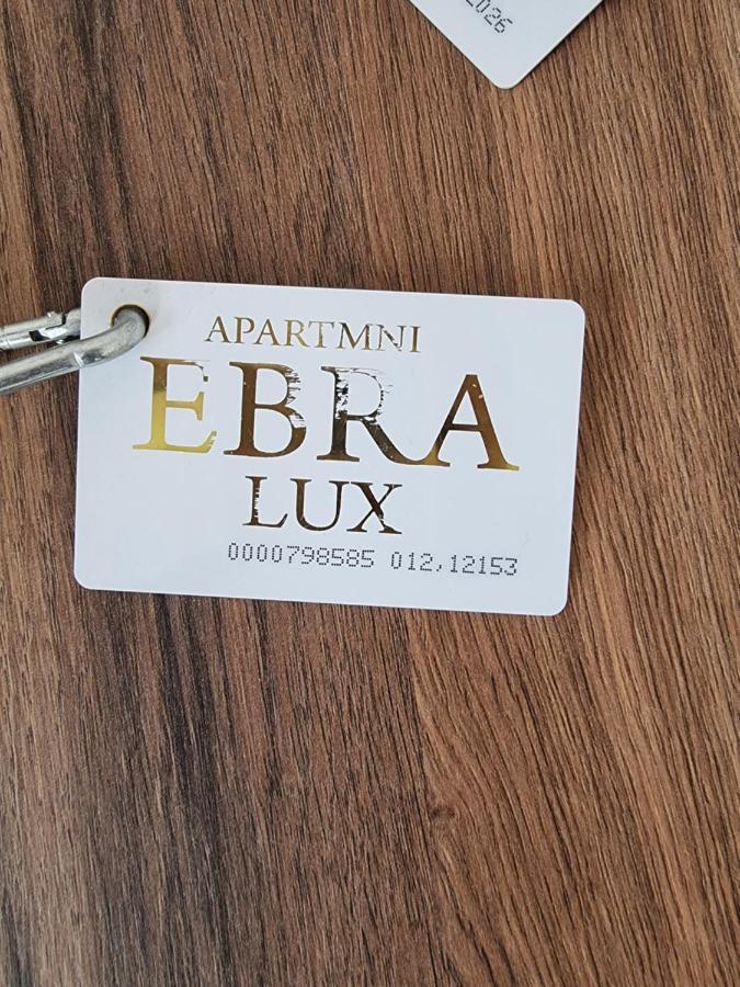 Ebra Lux Apartmani Dobra Voda Buitenkant foto