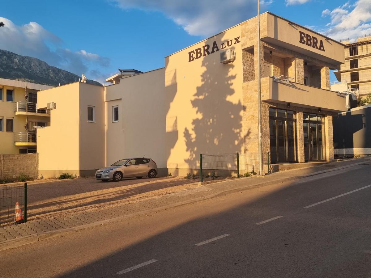 Ebra Lux Apartmani Dobra Voda Buitenkant foto